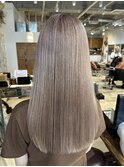 美髪/越谷髪質改善カラー/ミルクティーベージュ