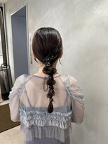 メゾンドムニ 恵比寿(Maison de MUNi)&nbsp;金箔編みおろしヘア