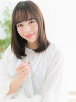 プリモア サロン ハナレ 綾瀬(primoA salon HANARE)&nbsp;綾瀬/髪質改善/ヘーゼルブラウン×ミディアムレイヤーl