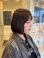 カミケンパセオ(kamiken.paseo)&nbsp;小顔◎大人可愛いボブ/前髪あり【カミケンパセオ/福島】