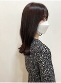 【LASIA大分/牧駅徒歩5分】上品ツヤミディアム/ブラウンカラー