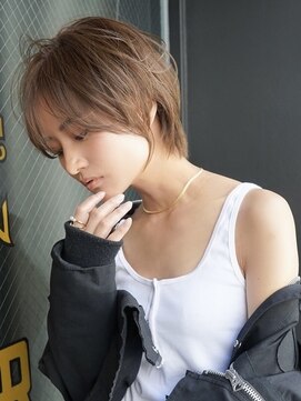 ギークス(GEEKS) 【GEEKS渋谷】ナチュラルショートウルフ/20代30代/冬カラー/小顔