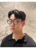men's 韓国ヘア　ガイルヘア
