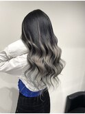 プルエクステグラデーションカラー #しのだスペシャル