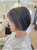 白髪ボカシデザインカラー