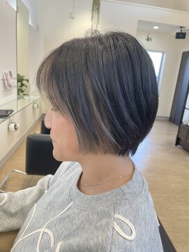 バルールバイおしゃれ泥棒(Valeur by) 白髪ボカシデザインカラー