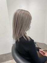 ラッシュヘアエン(Rush hair en) ブロンド/カラー/ブリーチ/倉敷/ワンホンヘア/レイヤーカット