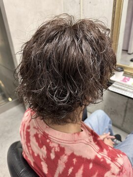 ルノン(LUNON) 黒髪クラゲヘアーオリーブグレー小顔ココアベージュ