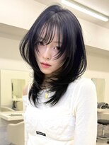 アイトーキョーエス 渋谷(AI TOKYO S)&nbsp;ピンクベージュ/アンブレラカラー/クールショート/前髪/渋谷