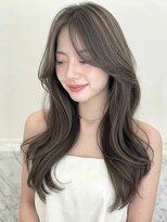 カバーヘア 上尾西口店(COVER HAIR)&nbsp;ダークグレージュ小顔カーテンバングヨシンモリA10上尾20代30代