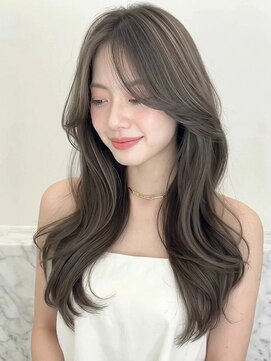 カバーヘア 上尾西口店(COVER HAIR) ダークグレージュ小顔カーテンバングヨシンモリA10上尾20代30代