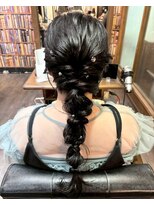 エイチエムヘアーホーム 池袋2号店(H M hair home) 編みおろし/パールピン/ヘアセット/ヘアアレンジ/池袋