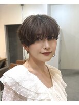 リノア(LINO'a)&nbsp;【大人美人マッシュショート　ベージュ】
