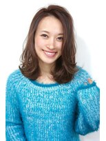 フラット 中山店(flat)&nbsp;似合わせカット/アースカラー/くびれヘア/地毛風カラー[中山駅]