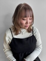 ヘアーメイク ラグズ(Hair Make Luxtz) ミックスカラー/顔周りレイヤー/ハイトーンデザインカラー