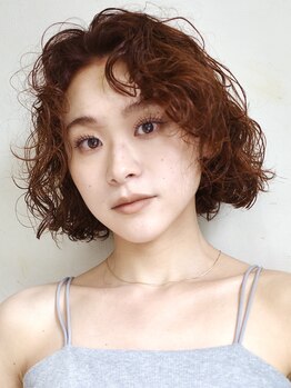 ランプ 代官山(the lamp)の写真/元からの癖毛のような自然な柔らかさ*スタイリングも時短でキマる、扱いやすいスタイルへ[代官山/代官山駅]