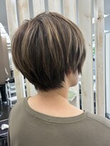 ミーツ 山内店(mits) ハイライト×ショート