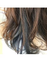 ヘアサロンヒナタ(hair salon Hinata) インナーブルージュカラー