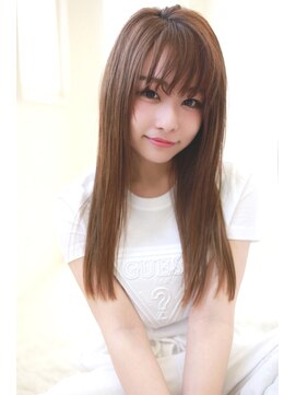 ラフィス ヘアーピュール 梅田茶屋町店(La fith hair pur) 【La fith】 つや髪☆ストレートセミロングスタイル