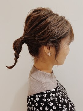 マッシュ チャヤマチ(MASHU chayamachi) ボブアレンジ