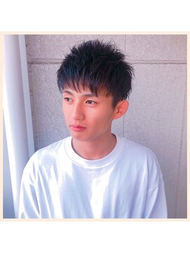 DGG 名古屋 【DGGスタイル】爽やか束感ショート　ツーブロック