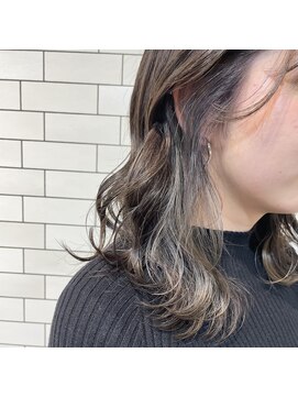 アシュレイ(ASHLEY) ASHLEY☆suzuka イヤリングカラー インナーカラー 福島 美容室