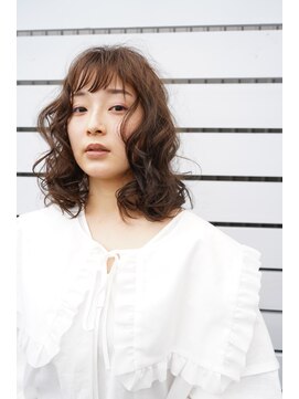 ヤマミチ(yama mitti) 【yama mitti 】ゆるクシャパーマ