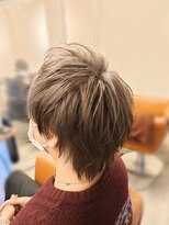 アンプリュス リアン(1+ Unplus lien)&nbsp;メンズショートウルフ×シルバーアッシュ/亀戸/錦糸町