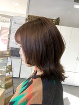 ジーニー 横浜(giinii)&nbsp;20代30代40代_くびれヘア_ウルフ_ダークピンク【横浜】【渋谷】