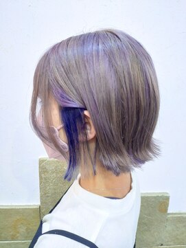 シュモレアズ 北習志野(shumore az) 【シュモレ北習志野】パープルアッシュ◇外ハネボブ