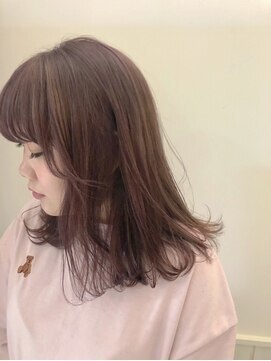 ワット 原宿店(W) 【W-ワット-原宿店 】＊オルチャン★ふんわりロング＊