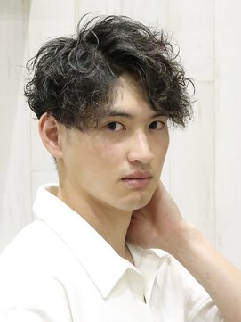 ヨシザワインク バンダイ(YOSHIZAWA Inc. BANDAI) センターパートアップバングツイストスパイラルパーマ強め