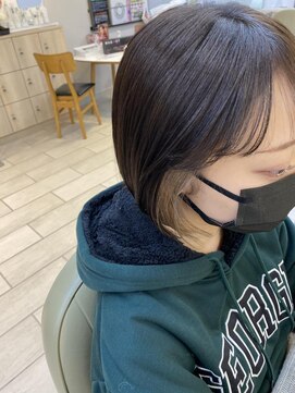 テトラ バイ ネオリーブ 横浜西口店(tetra by neolive) インナーカラー♪くすみベージュ♪♪