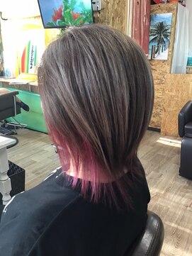 アロハ ヘアデザイナーズ(Aloha HAIRDESIGNERS) インナーカラー