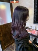 #パープルカラー#髪質改善トリートメント#ケアブリーチ
