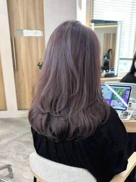 ウェイズトウキョウ 新宿店(Ways TOKYO) シークレットハイライトでつくるラベンダーベージュ