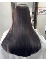 美容室 夢先案内&nbsp;(話題の最新ストレート)ネオメテオストレートで極上の艶髪