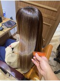 美髪ストレート