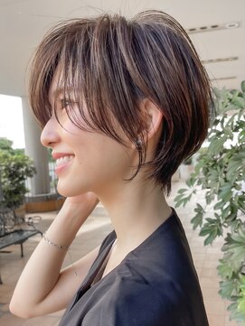 ハルキミナト ジャパン トウキョウ(HARUKI MINATO japan TOKYO) 20代30代40代50代耳かけショート前髪なしハンサムショートカット