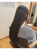 ロングストレートヘア