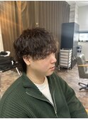 ツイストスパイラルパーマ/メンズカット/波巻きパーマ/札幌/大通