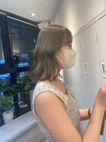 ジーナ 船橋(Zina)&nbsp;髪質改善＊ロングレイヤーグレーベージュ＊美髪【Zina船橋】