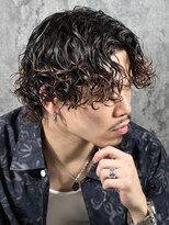 ヒロギンザ 青山店(HIRO GINZA)&nbsp;ハイライト/マッシュパーマ/ウルフ/アッシュブラック/波巻き