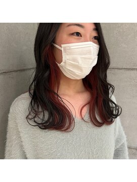 タヤ 熊本光の森店(TAYA) インナーカラー、イヤリングカラー