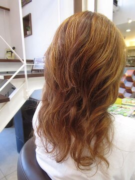 コアフィールフィス(COIFFURE fils) ミセスパーマスタイル ロングレイヤー