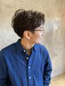 【男性限定】カット+パーマ＊眉カット希望の方ご相談下さい。