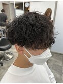 *マッシュ/眉毛カット/メンズサロン/波巻きスパイラルパーマ*