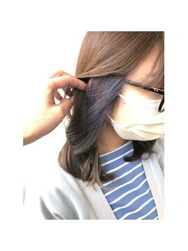 ニューヨークニューヨーク 大久保店(NYNY) 【色落ちまで楽しめるインナーカラー・ブルージュ】