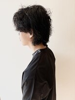 ヘアーデザイン サンライズ(Hair Design SUNRISE)&nbsp;センターパート/ウルフ/ニュアンスパーマ/ウェーブ