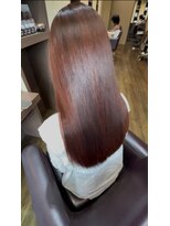 グリームバイフォルテ 藤枝(gream by FORTE)&nbsp;カシスピンク/髪質改善カラー/縮毛矯正/藤枝/酸性ストレート